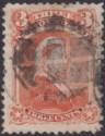 Click for more photos and details Newfoundland 1870 QV 3c Vermilion Used with Cork Cancel SG36 cat £130