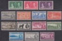 Newfoundland 1937 KGVI Coronation + Additional Issue Sets Mint SG254-267 cat £64