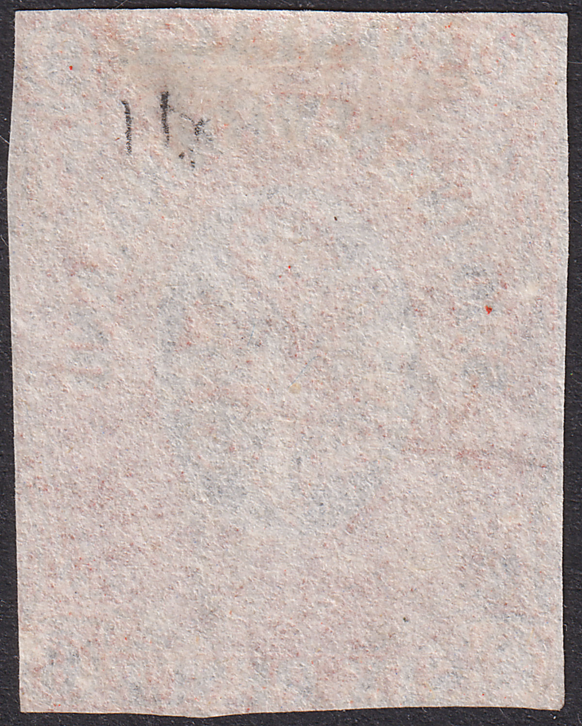 Newfoundland 1860 QV 6d Orange-Vermilion Imperforate Used SG14 cat £400