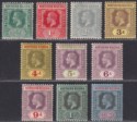Northern Nigeria 1912 King George V Set to 2sh6d Mint SG40-49