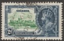 Click for more photos and details Nigeria 1935 KGV Silver Jubilee 2d Variety Kite and Vertical Log Used SG31k