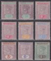 Northern Nigeria 1900 Queen Victoria Set to 1sh Mint SG1-7 cat £150