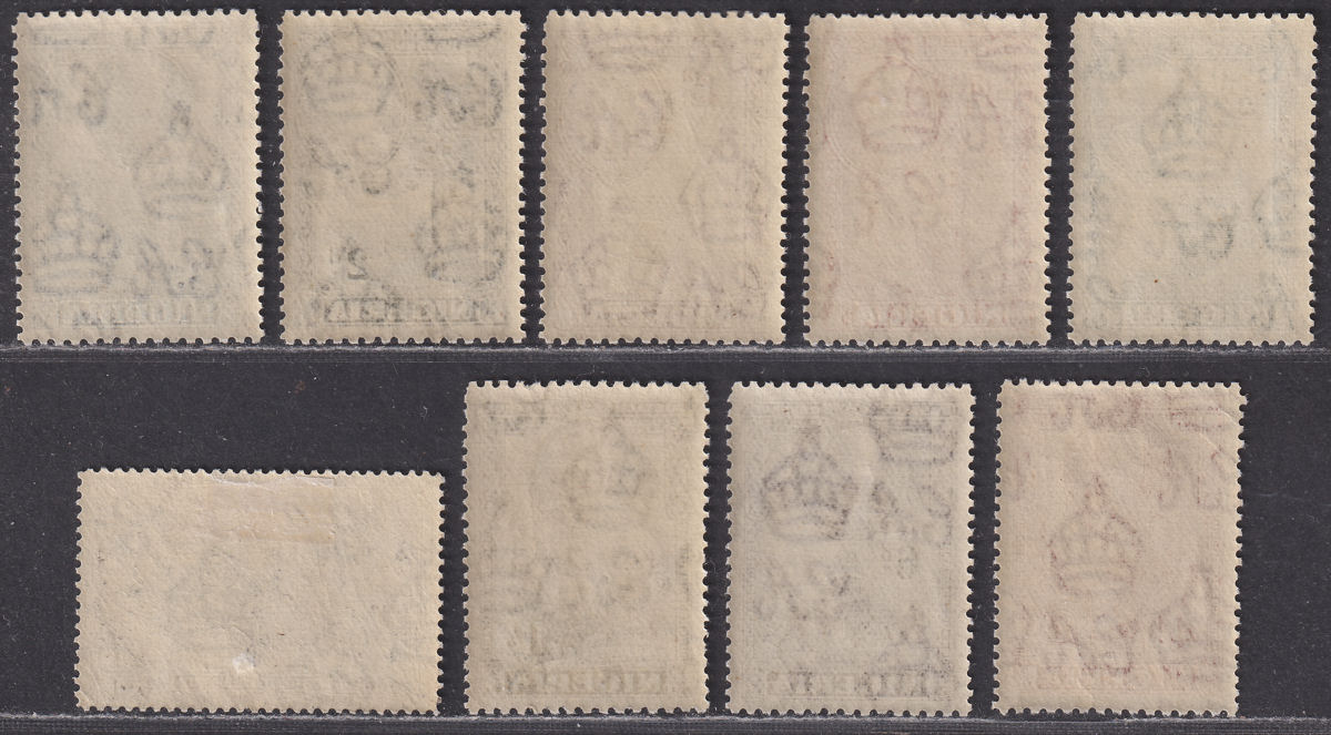 Nigeria 1936 King George V Set to 2sh6d Mint SG34-42