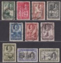 Nigeria 1936 King George V Set to 5sh Used SG34-43 cat £50