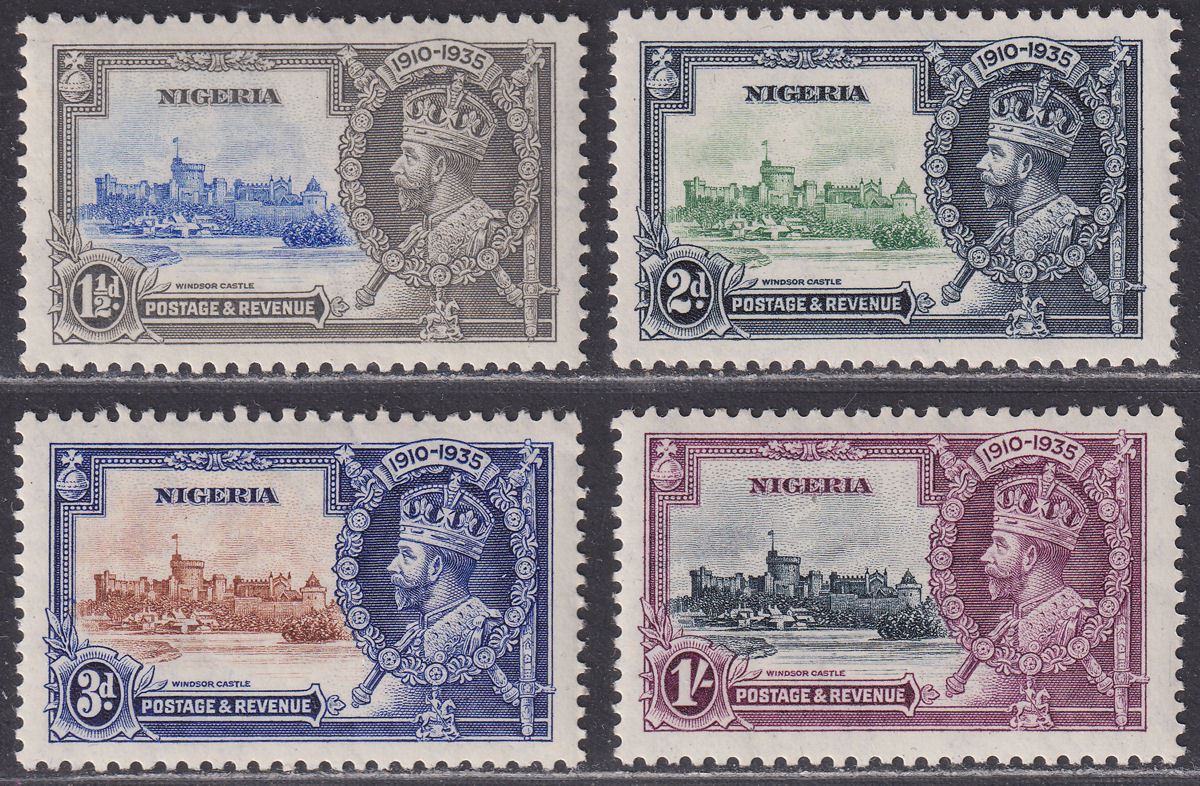 Nigeria 1935 KGV Silver Jubilee Set Mint SG30-33 cat £16