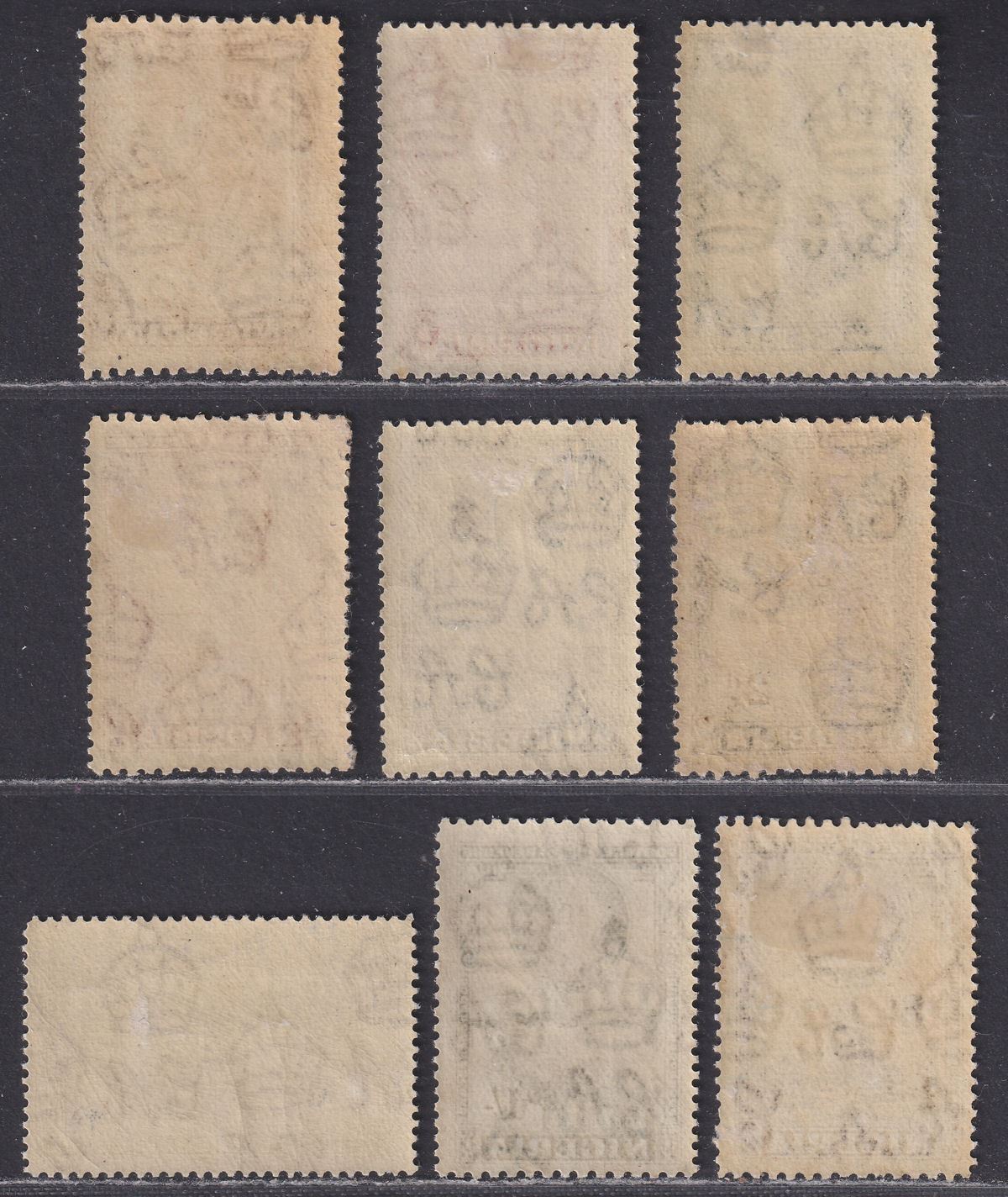 Nigeria 1936 King George V Set to 2sh6d Mint SG34-42