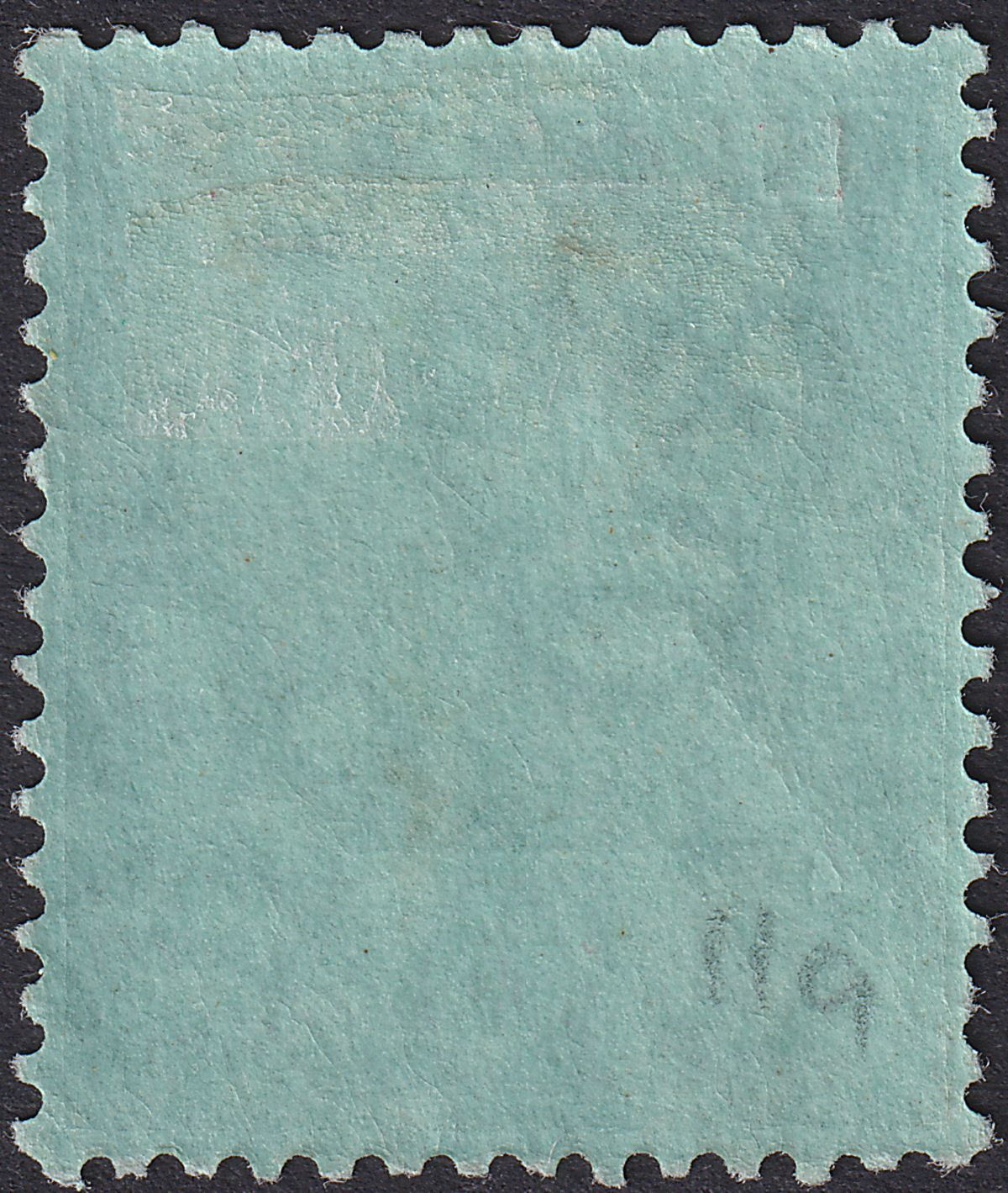 Nigeria 1915 KGV 10sh Green and Red on Blue-Green Mint SG11a cat £75