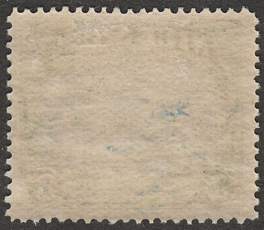 Niue 1938 KGVI Canoe 3sh Blue and Yellowish Green wmk Single Mint SG77