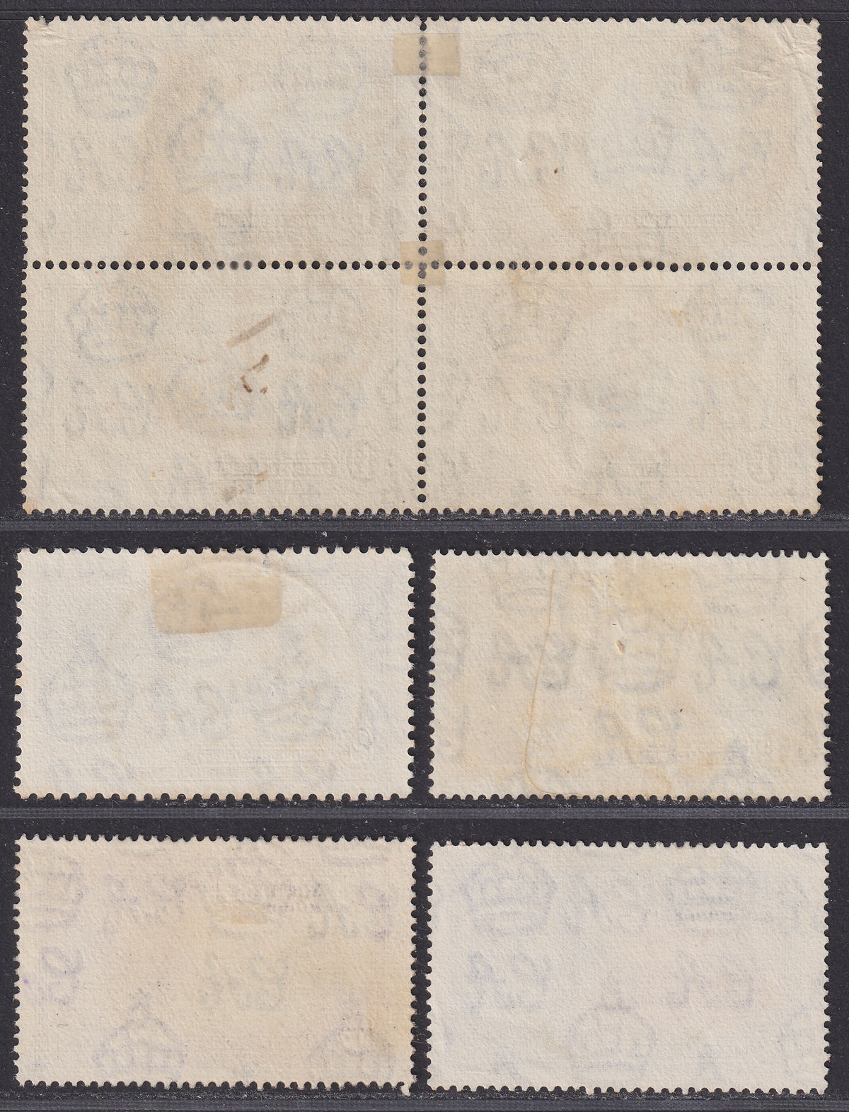 Northern Rhodesia 1935 KGV Silver Jubilee Set Used SG18-21 cat £21