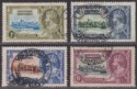Click for more photos and details Northern Rhodesia 1935 KGV Silver Jubilee Set Used SG18-21 cat £21