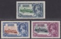 Click for more photos and details Northern Rhodesia 1935 KGV Silver Jubilee Misplaced Vignettes Mint SG19-21