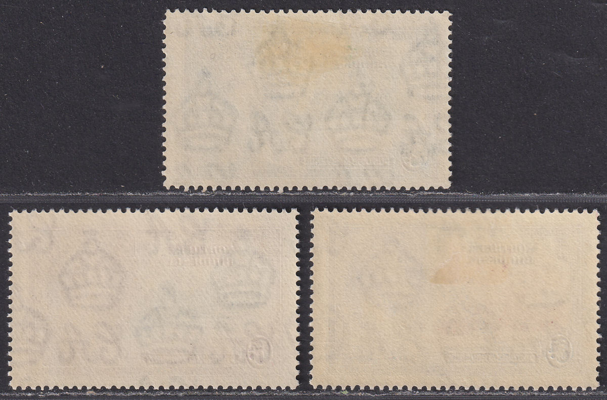 Northern Rhodesia 1935 KGV Silver Jubilee Misplaced Vignettes Mint SG19-21