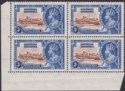 Click for more photos and details Northern Rhodesia 1935 KGV SJ 3d Line by Turret x2 Block Mint SG20f cat £600