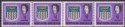 Click for more photos and details Northern Rhodesia 1963 QEII Arms ½d Coil Join Strip w Hair Var Mint SG75c c£55+