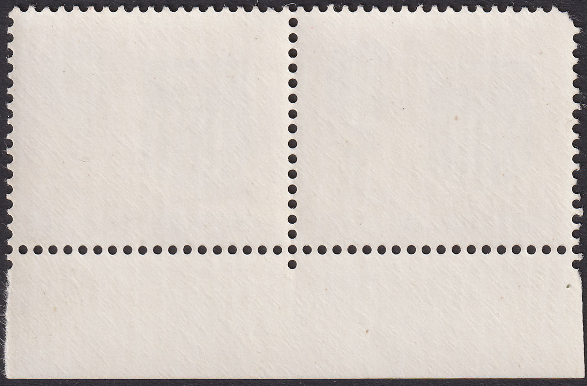 Northern Rhodesia 1963 QEII Arms 3d Horizontal Black Flaw Pair UM Mint SG78var
