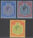 Click for more photos and details Nyasaland 1938 King George VI 2sh, 2sh6d, 5sh Mint SG139-141 cat £85
