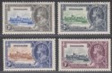 Nyasaland 1935 KGV Silver Jubilee Set Mint SG123-126 cat £40 with THINS