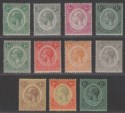 Click for more photos and details Nyasaland Protectorate 1913-33 King George V Selection to 1sh Mint