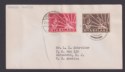 Click for more photos and details Nyasaland 1948 KGVI Leopard ½d+2d Used on Cover CHIRADZULU, Proud D3 Postmark