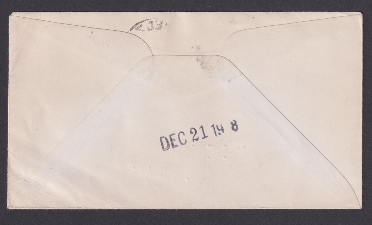 Nyasaland 1948 King George VI Leopard ½d + 2d Used on Cover DEDZA To USA