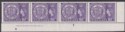 Click for more photos and details Nyasaland 1953 QEII Rhodes Centenary Exhibition 6d Pl 1 Imprint Block Mint SG171
