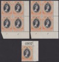 Click for more photos and details Nyasaland 1953 QEII Coronation 2d Plate No Blocks, 2d Sheet No Mint SG172