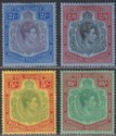 Click for more photos and details Nyasaland 1938 King George VI 2sh, 2sh6d, 5sh, 10sh Mint SG139-142 cat £145