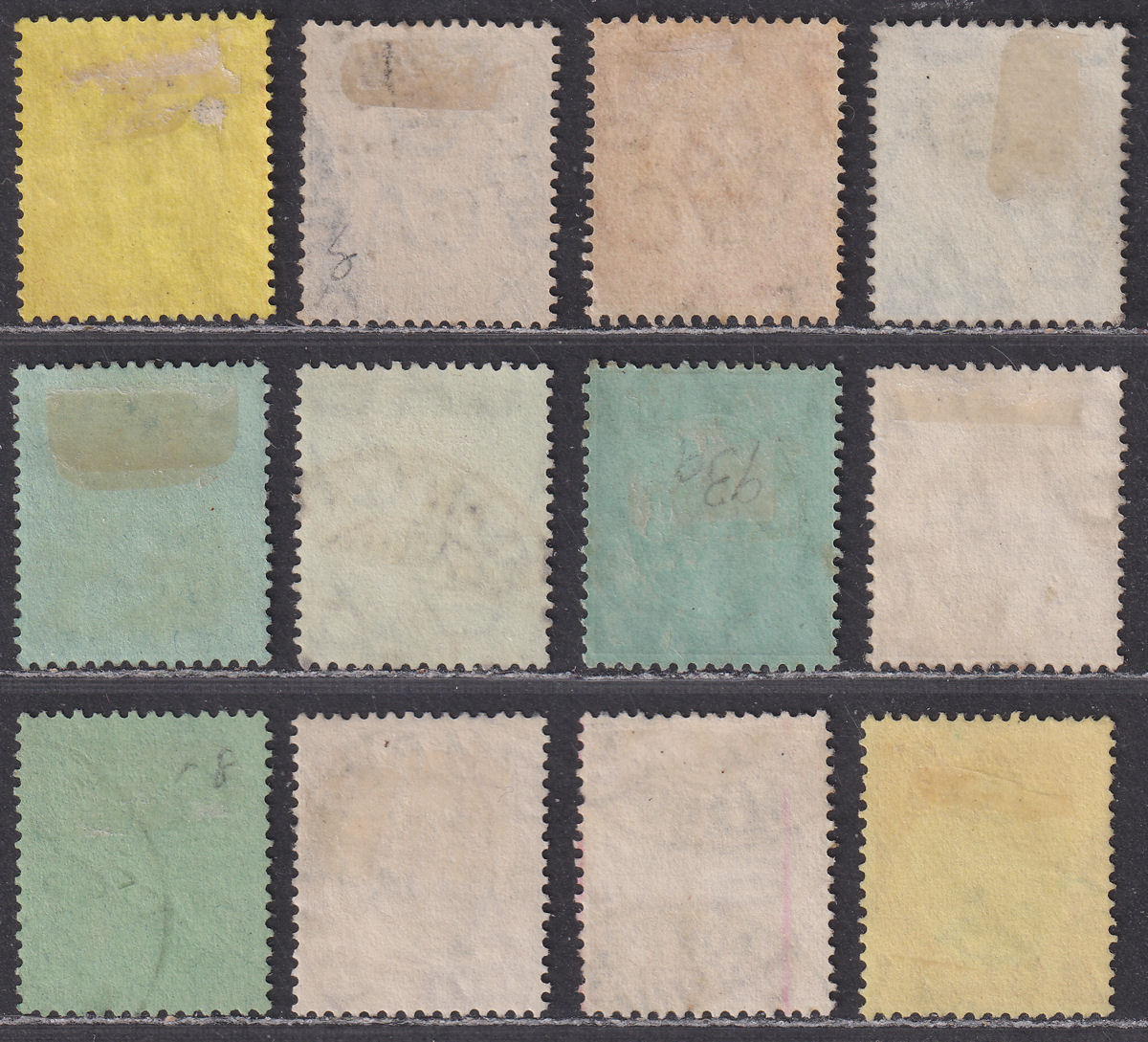 Nyasaland 1913-33 King George V Selection to 1sh Used