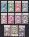 Nyasaland 1963 Queen Elizabeth II Overprint Pairs Set Mint SG188-198 cat £42