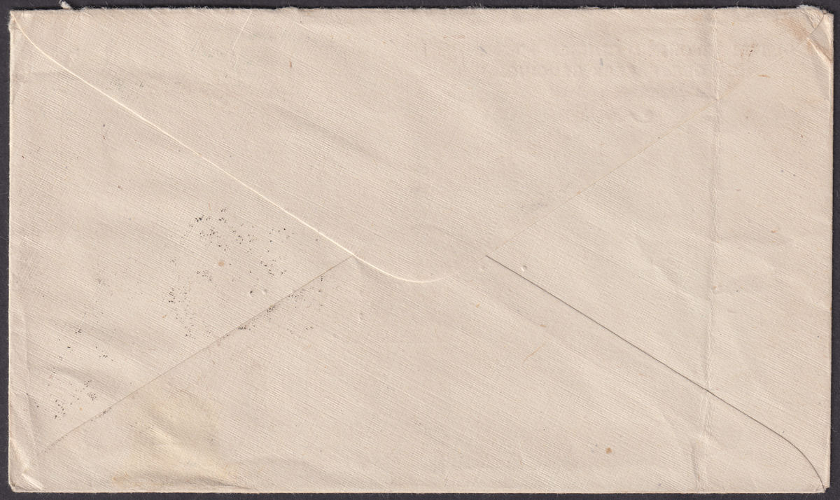 Nyasaland 1949 KGVI RSW 1d x2 Dutch Church Mission Cover Used MKHOMA - Cape Town