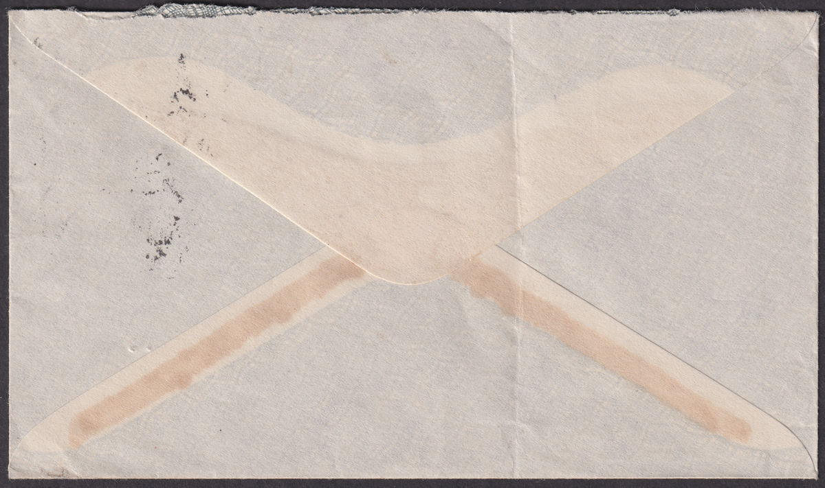 Nyasaland 1951 KGVI 1d x2, ½d Dutch Church Mission Cover MKHOMA to Cape Town