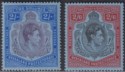 Click for more photos and details Nyasaland 1938 King George VI Key Type 2sh, 2sh6d Mint SG139-140 cat £30