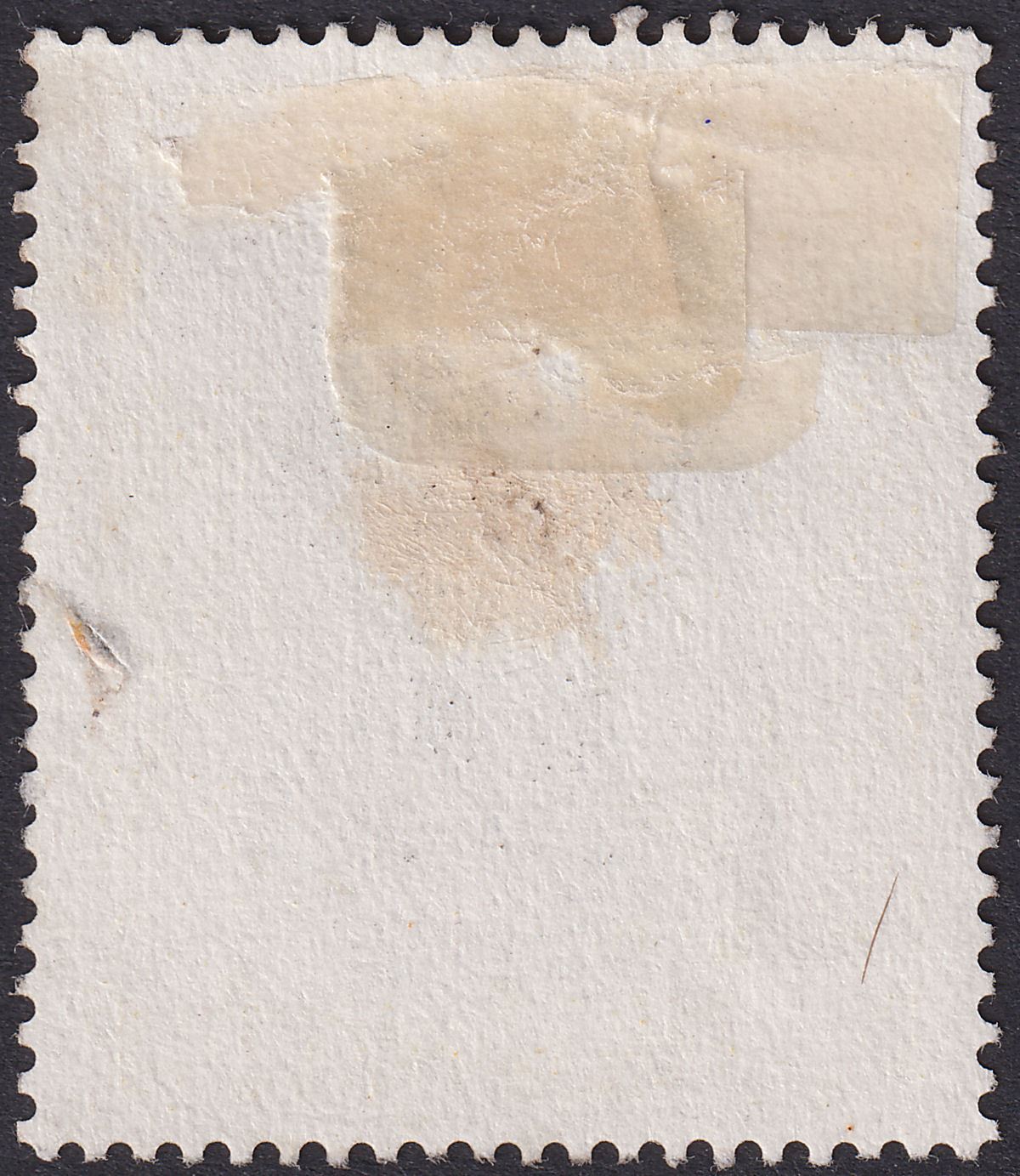 British Central Africa 1895 QV 3sh Black and Yellow Used SG27 cat £90 TEAR