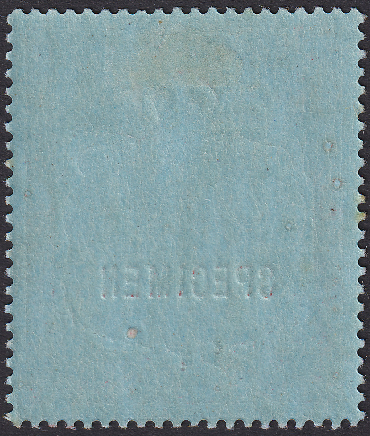Nyasaland 1913 KGV SPECIMEN 2sh6d Black and Red on Blue SG94s