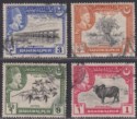 Bahawalpur 1949 Silver Jubilee of Accession Set Used SG39-42 cat £29