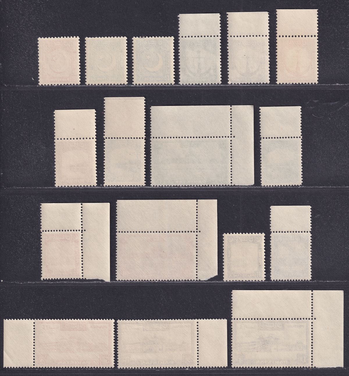 Pakistan 1948-57 Definitives Set to 5r UM Mint SG24-40 MNH