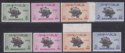 Click for more photos and details Bahawalpur 1949 KGVI 75th Anniv UPU / Official Opt p17½x17 Sets Mint cat £20
