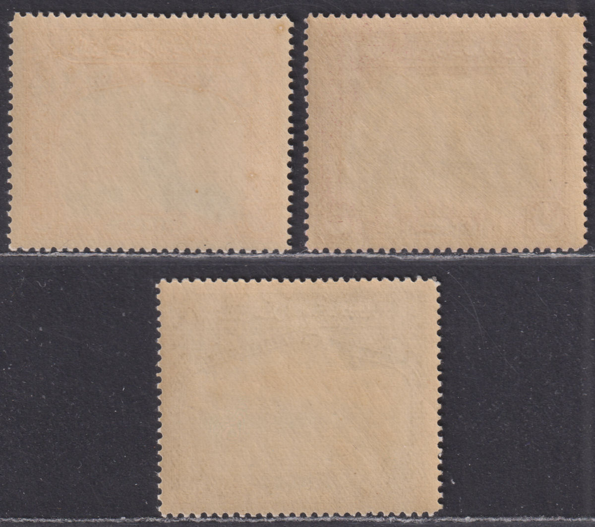 Bahawalpur 1945 KGVI Official Surcharge Set Mint SG O11-O13 cat £190