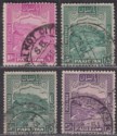 Click for more photos and details Pakistan 1951-57 Khyber Pass 10r, 15r, 25r Used SG41a-43a cat £148