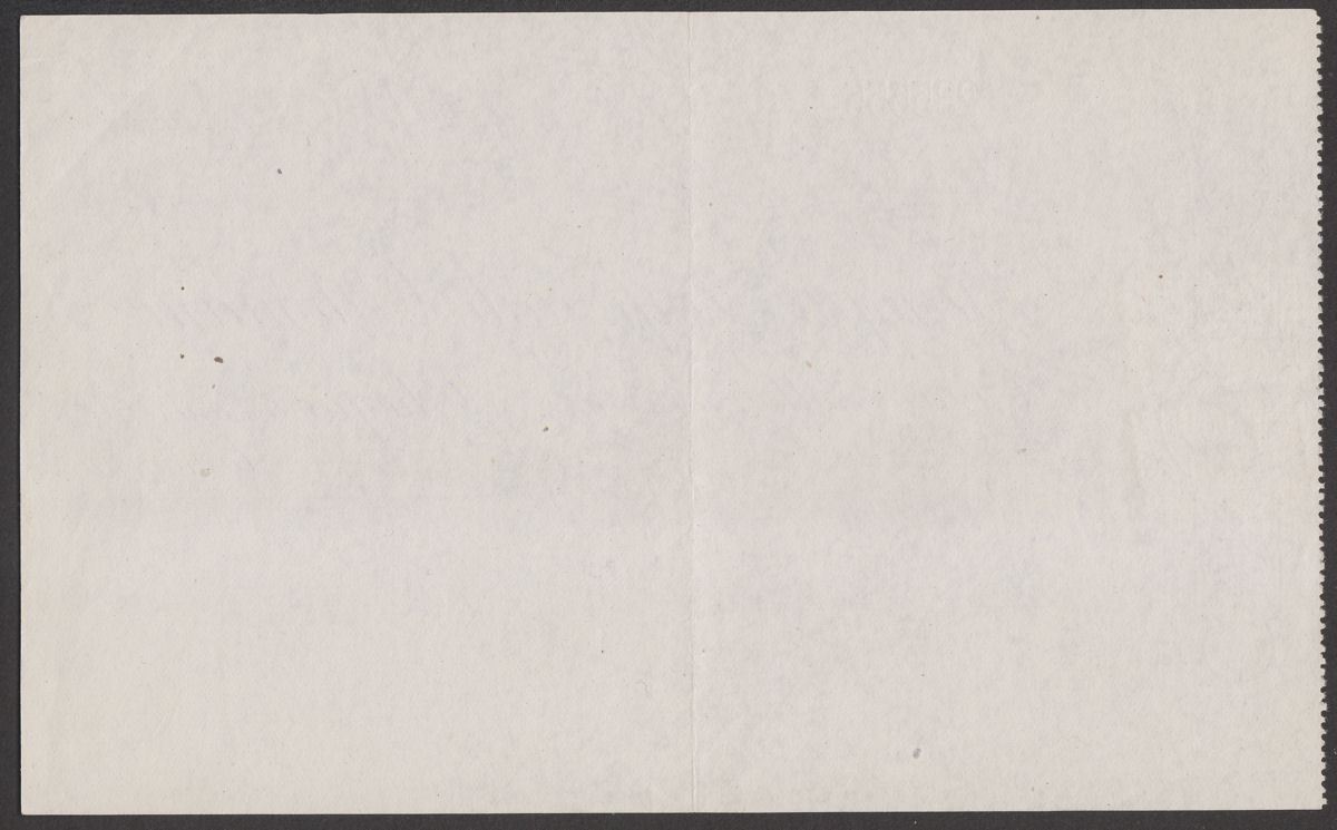 Palestine c1923 Revenue OPDA EEF 5m, HJZ EEF 5m Used on Ottoman Bank Cheque