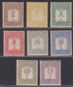 Palestine 1928 Postage Due Part Set to 50m Mint cat £30 toned gum
