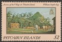 Click for more photos and details Pitcairn Island 1985 QEII Paintings $2 with 1835 Error Mint SG267 footnote