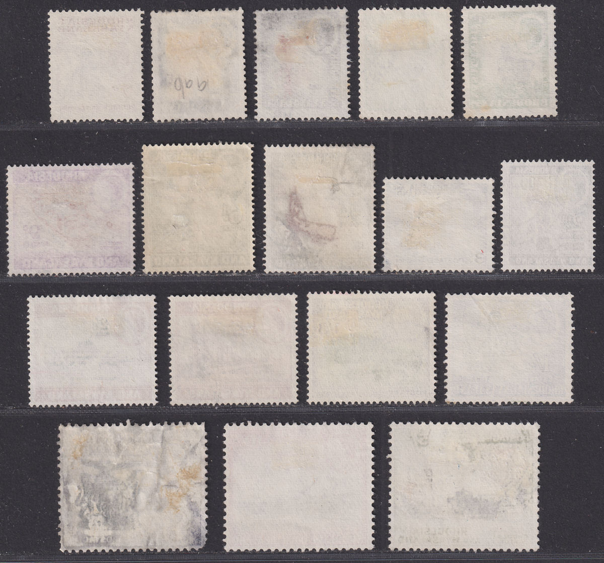 Rhodesia & Nyasaland 1959 Queen Elizabeth II Set Used SG18-31 cat £90+ w coils