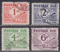 Click for more photos and details Rhodesia & Nyasaland 1961 QEII Postage Due Set Used SG D1-D4 cat £38