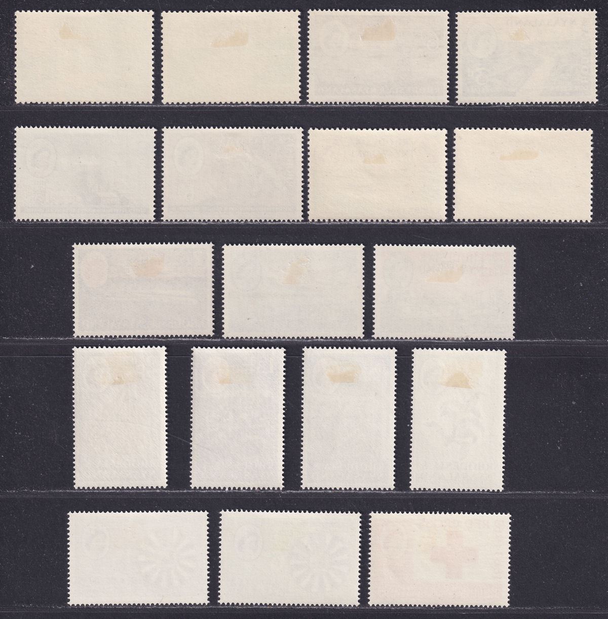 Rhodesia & Nyasaland 1960-63 QEII Selection Mint inc Kariba, Airmail, Tobacco