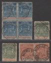 Click for more photos and details Rhodesia 1892 QV BSAC Small Arms Part Set to 4d Used