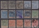 Rhodesia 1892-94 QV BSAC Small Arms Selection to 8d Used mixed condition
