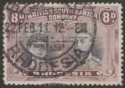 Rhodesia 1910 KGV Double Head 8d Grey-Black and Dull Purple p13½ Used SG185