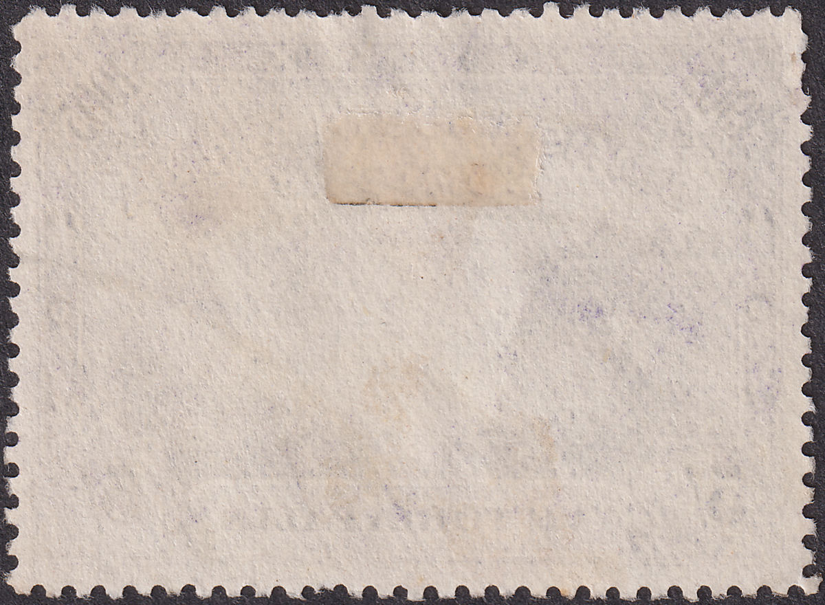 Rhodesia 1905 KEVII BSAC Victoria Falls 5sh Violet Fiscally Used SG99
