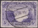 Rhodesia 1905 KEVII BSAC Victoria Falls 5sh Violet Used SG99 cat £50